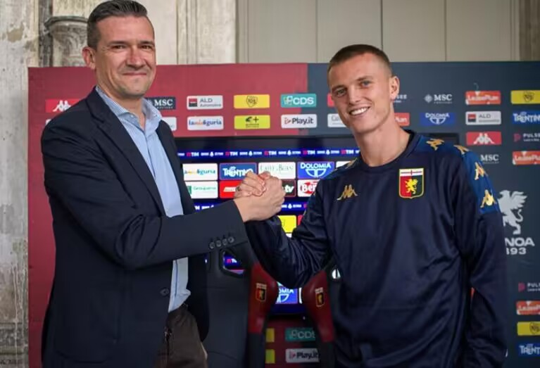 意媒:尤文米兰国米有意引进古德蒙德松,热那亚要价至少2500万欧