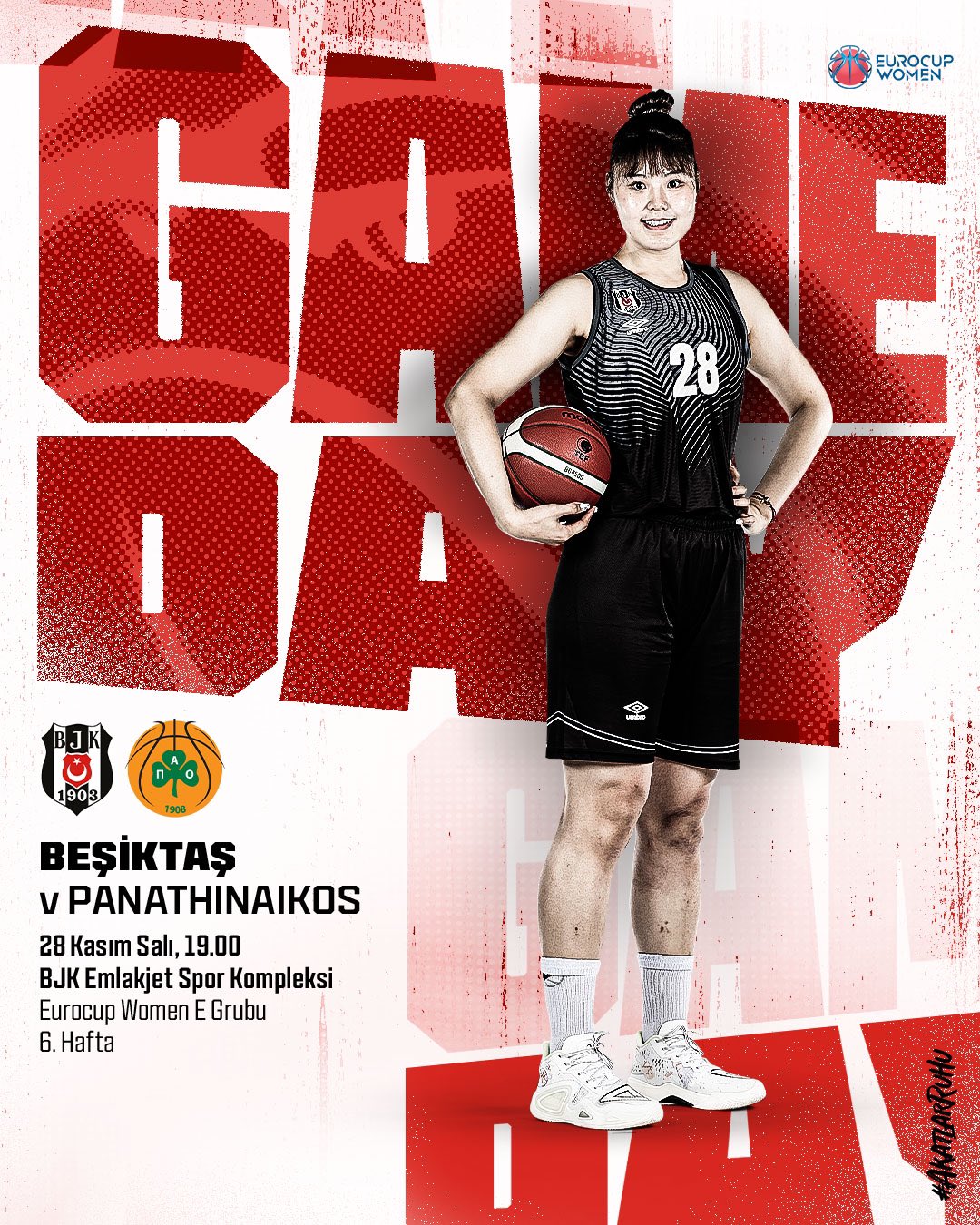 狂揽11个前场板！李月汝砍22分18板&首节10+5 篮板创留洋生涯新高