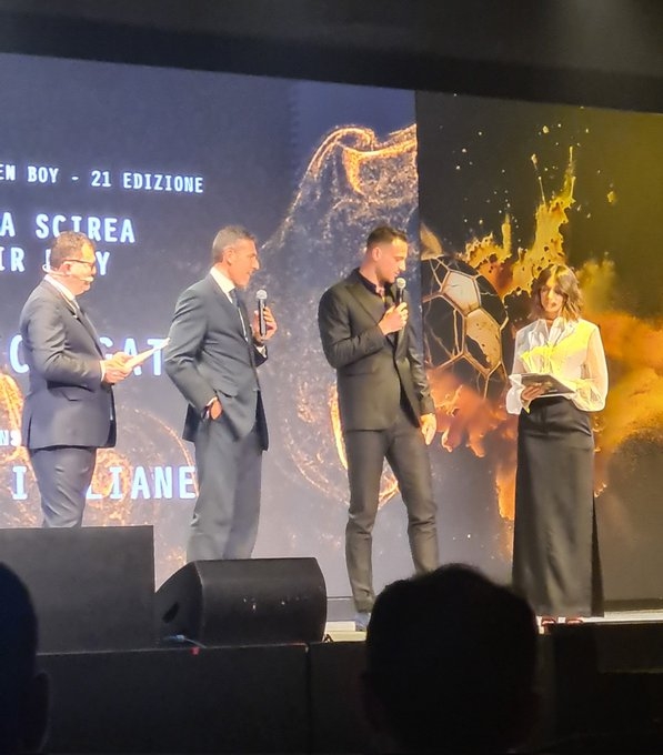 加蒂获得西雷亚公平竞赛奖:对于我来说,西雷阿的名字将永载史册