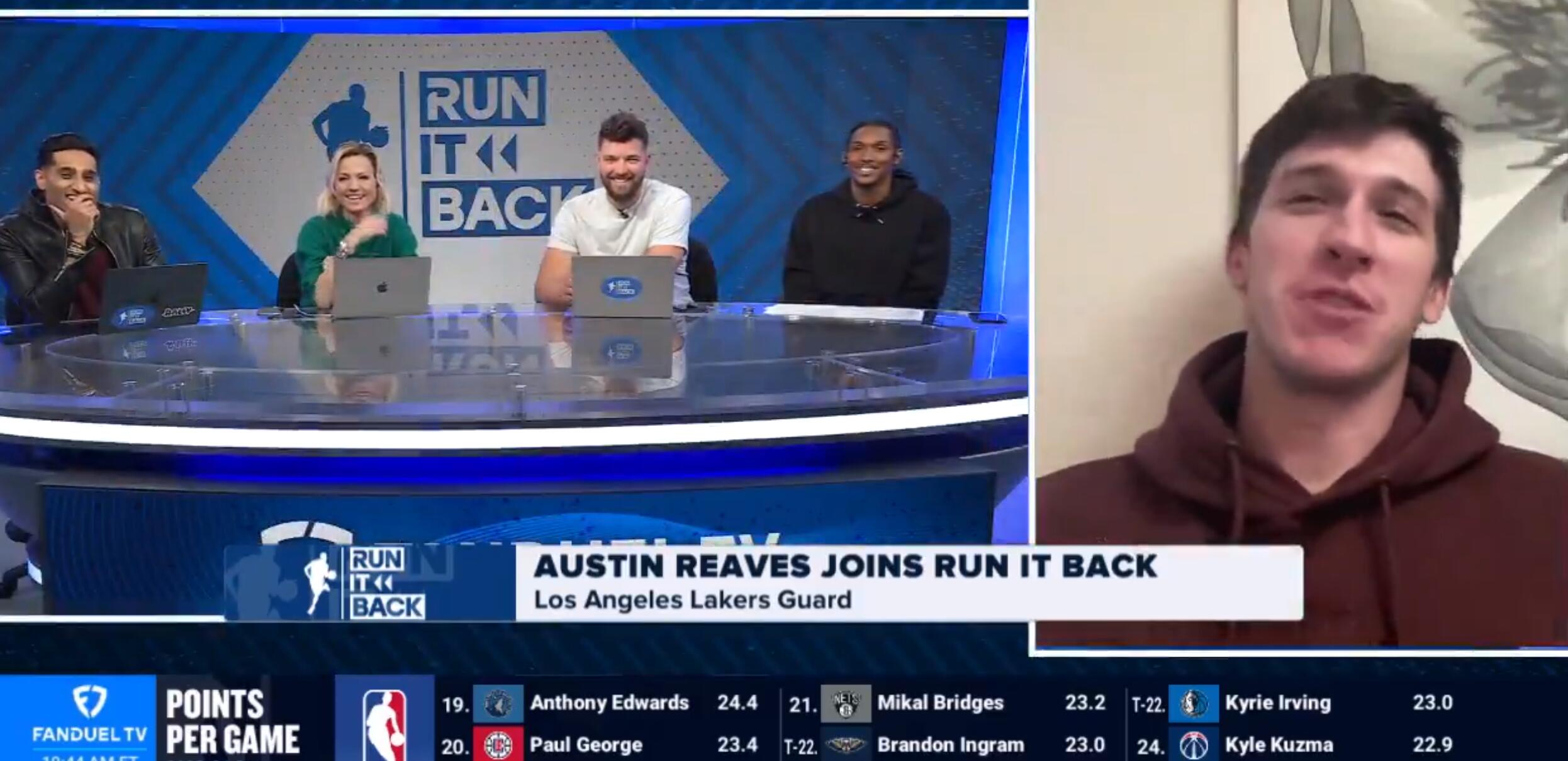 里夫斯：有一年打篮网我去替补席被安保拦住问“你来这儿干嘛”？