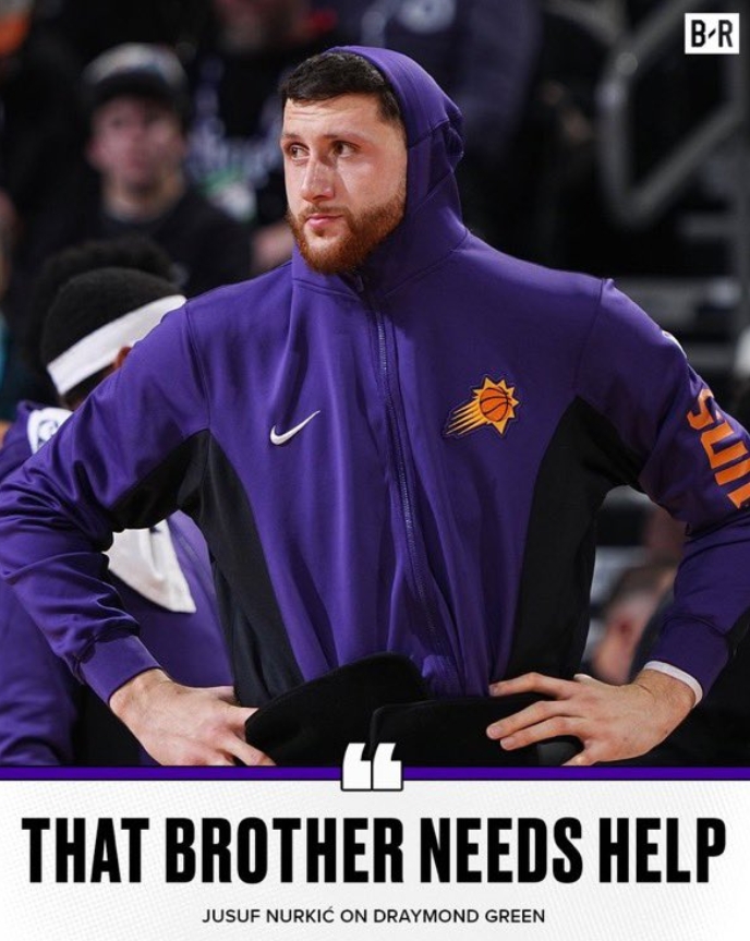 NBA听你的了！努尔基奇昨日赛后表示 追梦可能需要帮助