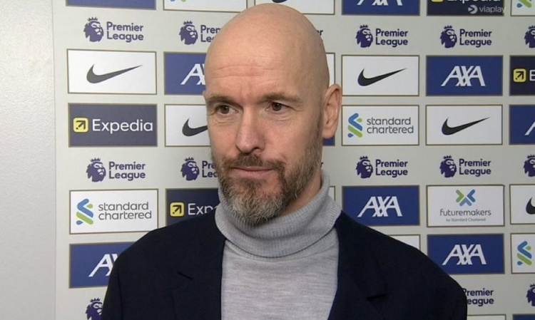 话筒给你达洛特的红牌？滕哈赫：你来判断 我把机会留给你