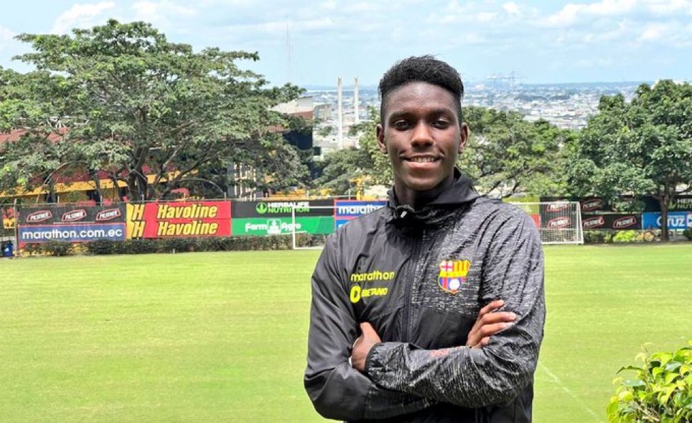 瓜亚基尔巴塞罗那主席:巴黎希望签17岁前锋奥万多,报价很有诚意