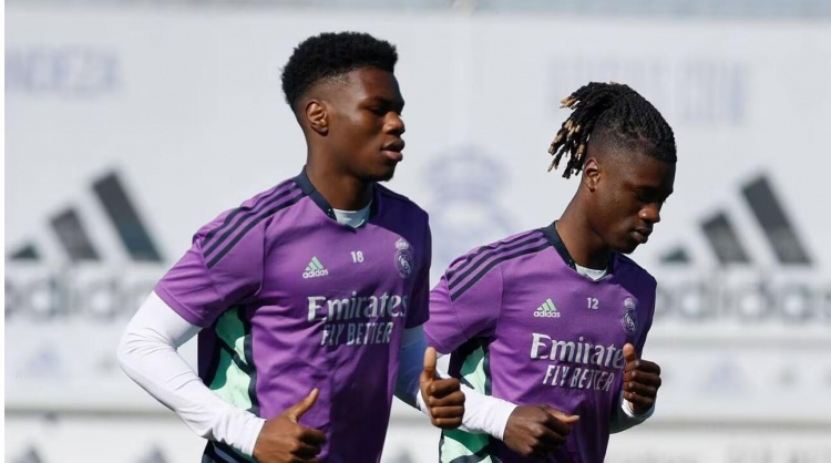 阿斯:琼阿梅尼、卡马文加如明日再拿黄牌,周末将缺战马竞