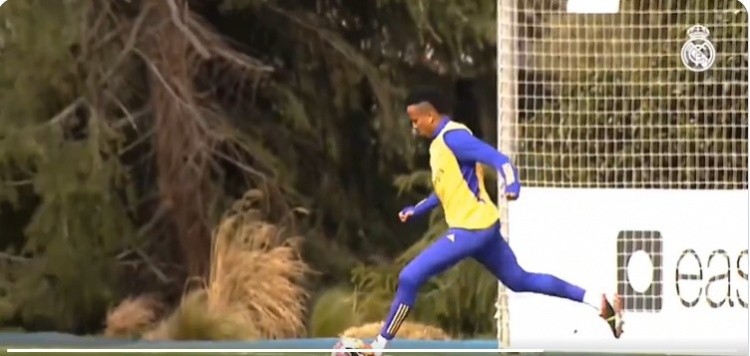 皇马利好消息!记者:米利唐已经恢复球队部分合练