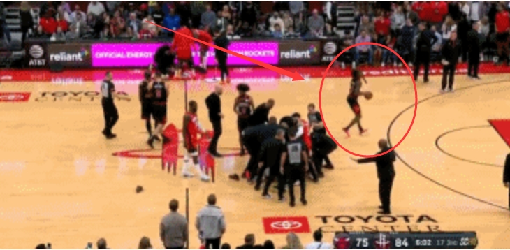 与我无关狄龙&克雷格&德罗赞激烈冲突 道苏姆淡定投篮