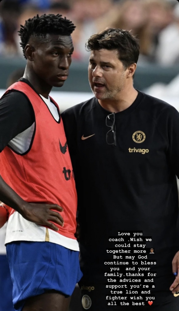 杰克逊祝福波切蒂诺:你是真正的狮子和斗士,祝你一切顺利