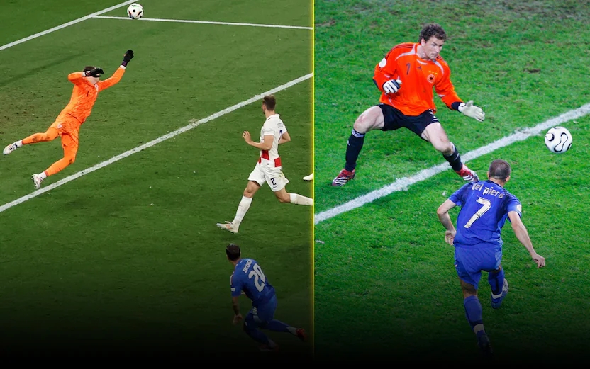 绝平球复刻皮耶罗在06世界杯的进球,扎卡尼:皮耶罗是我的偶像