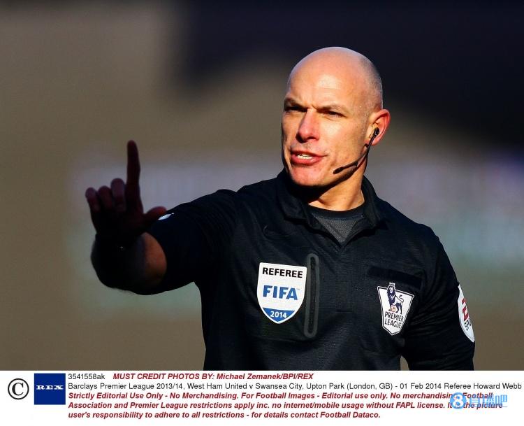 韦伯:曼城和热刺被判罚的点球完全正确,球员犯规动作清晰且明显