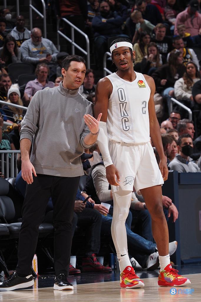 SGA场均2.3次抢断！雷霆主帅：原因在于他的尺寸&防守投入度&球商