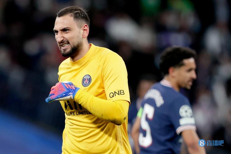 多纳鲁马本赛季共帮助巴黎避免9.6粒丢球,该数据位列法甲第一