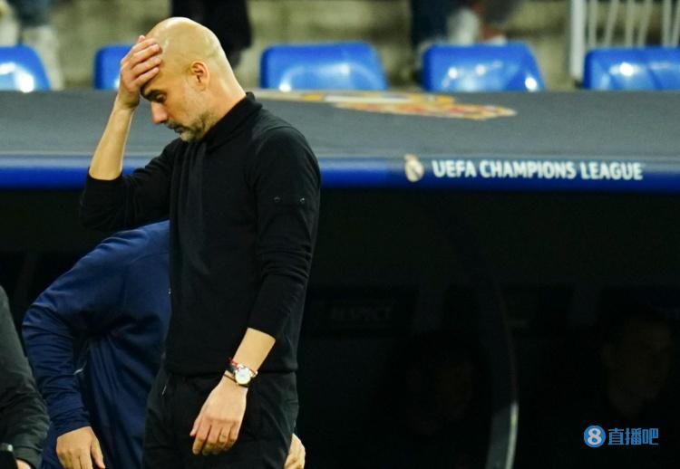 曼城4轮不胜，已是并列英超目前现存最长连续不胜球队