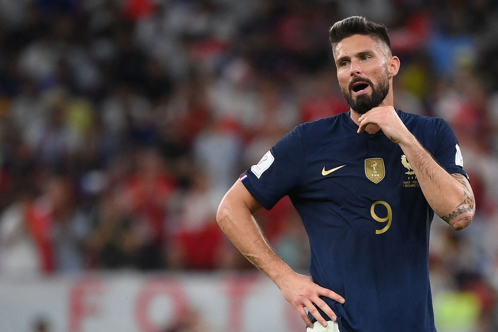 吉鲁:我认为荷兰会对平局感到满意 4-4-2阵型不是问题