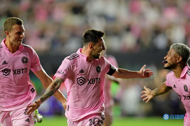 迈阿密旧将:梅西的首秀简直无法书写,他进队前我们已想象争冠