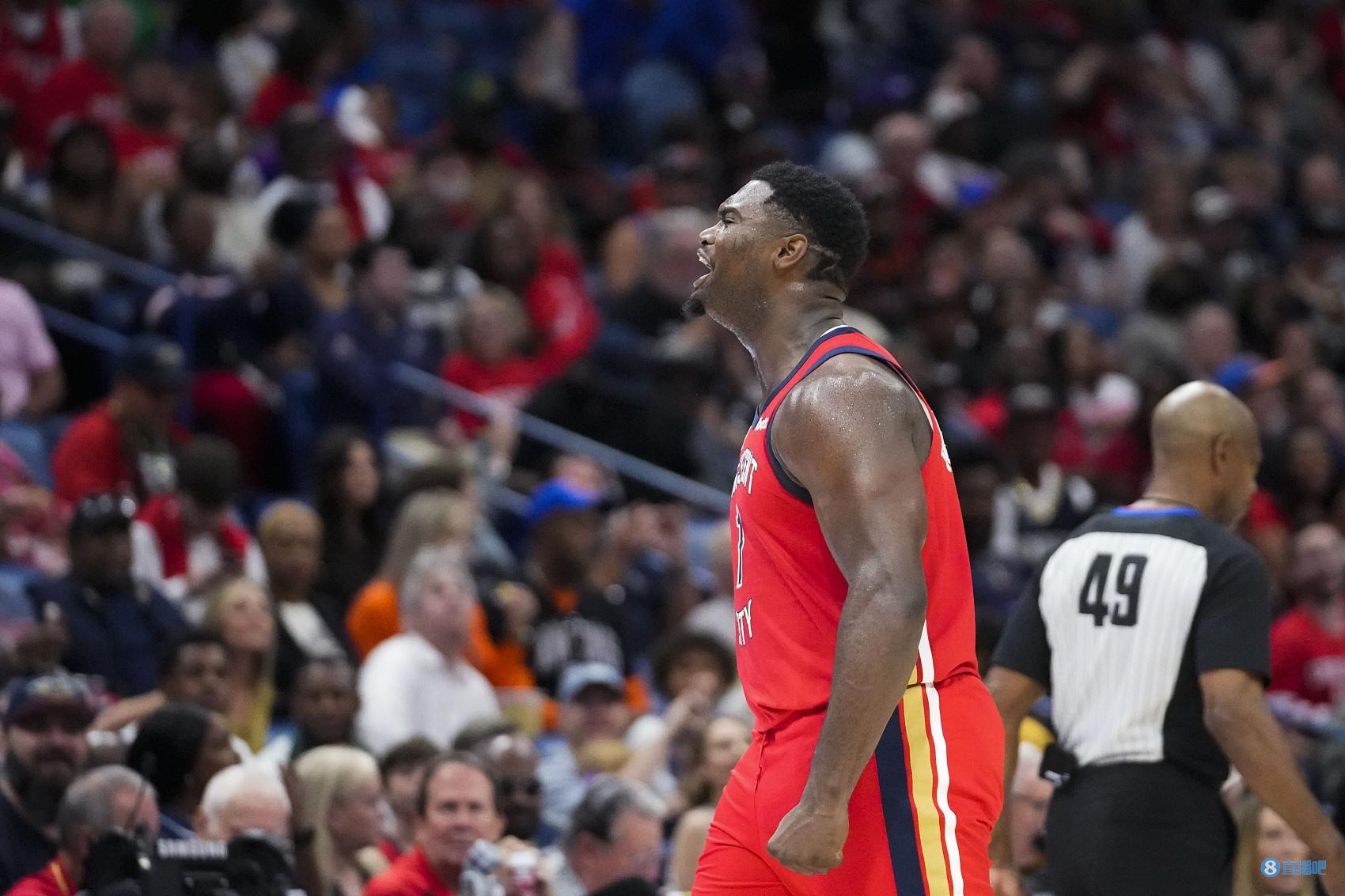 鹈鹕明日客战湖人 锡安&瓦兰丘纳斯出战成疑