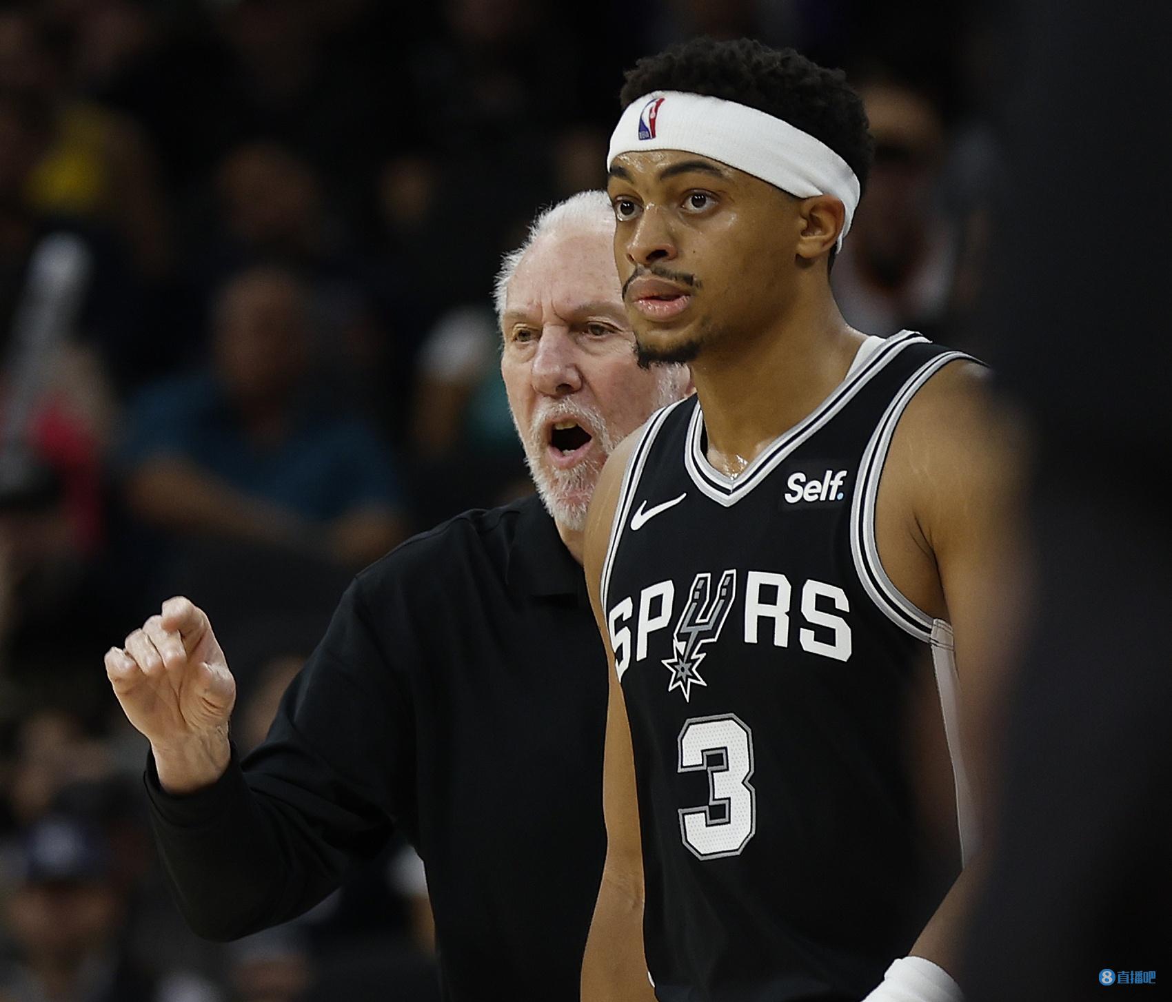 可能交易？Spears：我听说凯尔登不适合马刺首发阵容 应该打替补