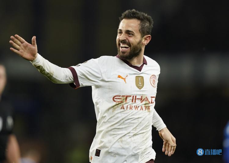 德布劳内&B席连续10粒欧冠进球均出自淘汰赛,仅次于本泽马